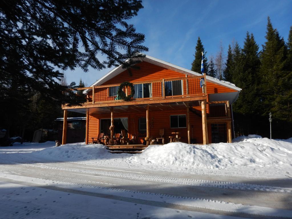 Aux Tipis De La Riviere Sauvage Villa Saint Romain Exteriör bild