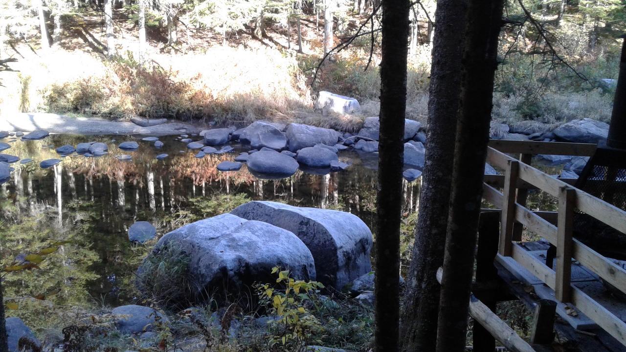Aux Tipis De La Riviere Sauvage Villa Saint Romain Exteriör bild